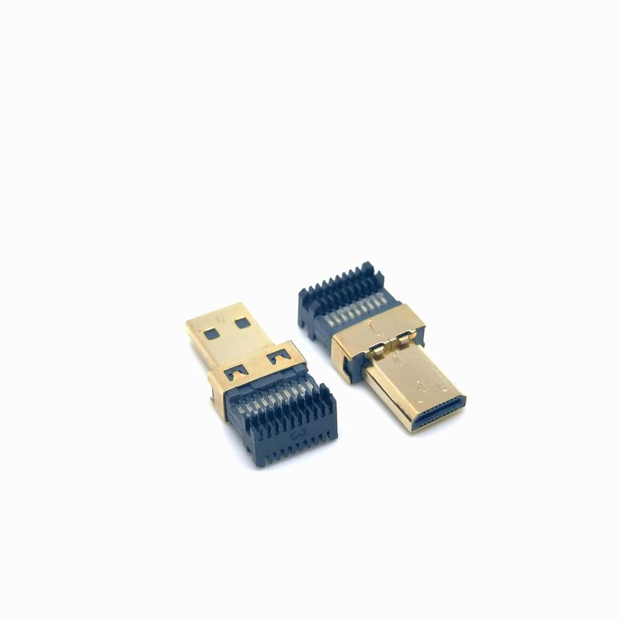 HDMI19p焊線公頭  D型口HDMI公頭 MICRO帶線